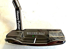 BOCCIERI Q2-M BLADE PUTTER HEAD ONLY, 400g, MILLED FACE, COVER.