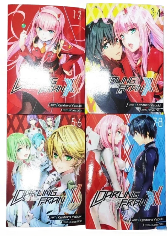 Darling In The Franxx Comic Series Vol. 1-8 Omnibus Manga English