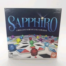 SAPPHIRO Board Game Brilliant Game of Luck Strategy Complete Except Instructions