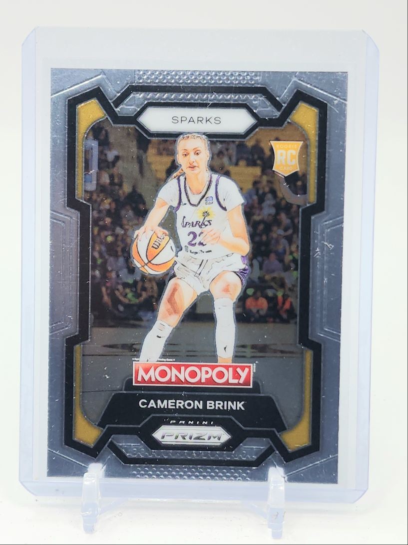 CAMERON BRINK 2024-25 PANINI PRIZM WNBA MONOPOLY ROOKIE BASE #39 RC Q3704