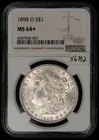 1898-O $1 Morgan Silver Dollar - NGC MS 64+ Plus - SKU-X6792