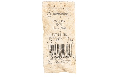 Crown Bolt 410 6mmx20mm Cap Screws Qty 2 NOS - 第 3/3 張圖片