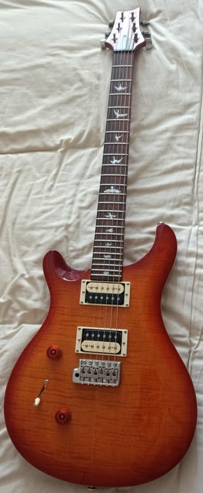 PRS SE Custom 24 - Left Handed - Collection only - Tobacco Sunburst - Not gigged