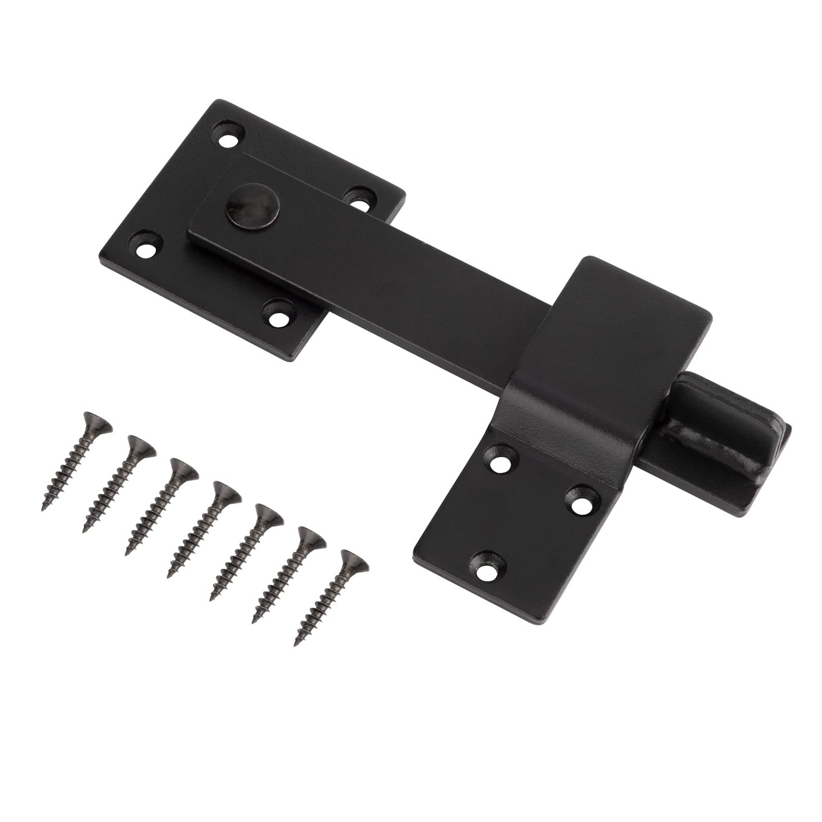 CHIJANE 6 Inch Heavy Duty Farm Flip Gate Latch Solid Barn Door Lock Hardware