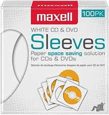CD/DVD Storage Sleeves