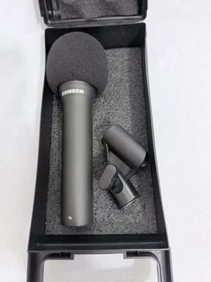 Samson Q2U USB XLR Dynamic Microphone With Hard Storage Case Clip TESTED