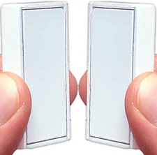 Homie Magnetic Curtain Weights 8 Pack of Waterproof Weight, White 