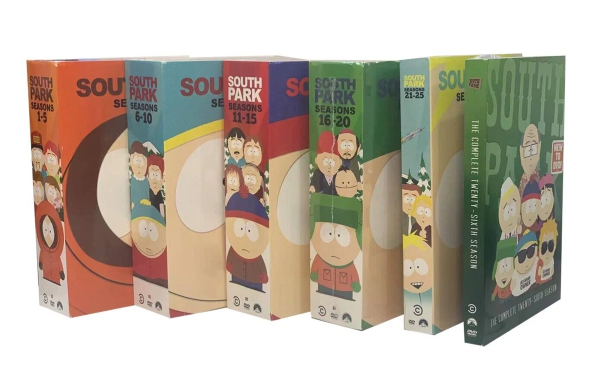 Preços baixos em South Park série de TV DVDs e discos Blu-Ray | eBay