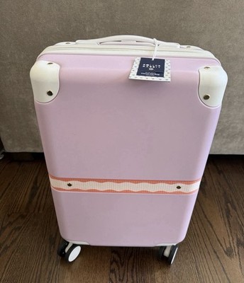 Roller Rabbit X Target Hardside Spinner Trunk Carry On Suitcase Soft Pink NWT