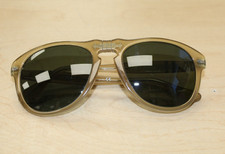 Persol 649 Original Aviator Sunglasses Pre-Owned Free Shipping