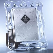 waterford crystal picture frame wedding heirloom 5 X 7 photo frame