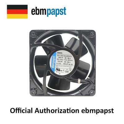 Ebm-papst 4650N Axial Fan AC 230V 19/18W 120mA 120*120*38mm Cabinet Cooling Fan