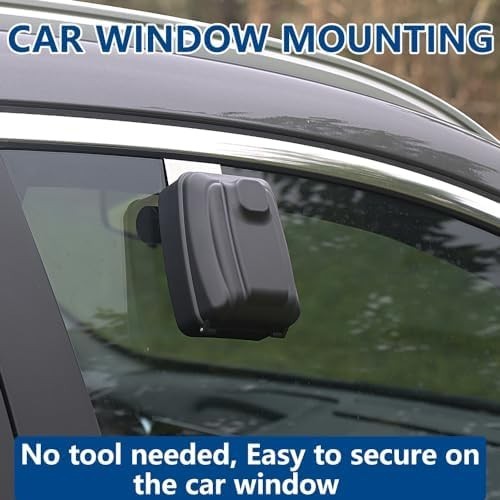 Car Window Lock Box for Turo & Rideshare, Portable Key Lockbox, Weatherproof - Picture 5 of 8