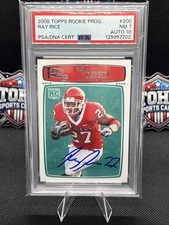 Ray Rice Football Rookie Cards and Autograph Memorabilia Guide 40