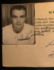 orig. 1956 Detroit Baseball Federation CONTRACT *Player Photo #5 — photo 3