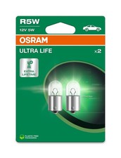 Glühlampe Schlussleuchte ULTRA LIFE ams-OSRAM 5007ULT-2BL R5W 12V 5W Blisterpack