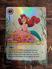 Ariel Spectacular Singer - NM - 1/CC1 - Promo - Disney Lorcana