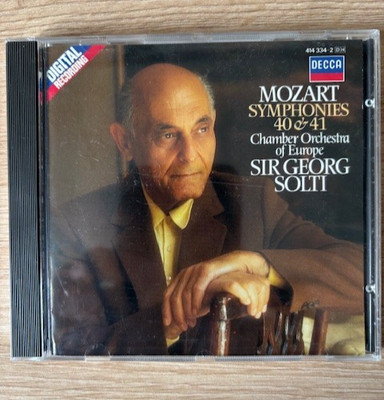 Mozart: Symphonien 40 & 41 (Solti: COofEurope), Decca, DDD, sehr gut!