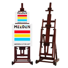 MEEDEN Multi-Function Studio Easel,H-Frame Easel,Painting Easel for Adults,Ar...