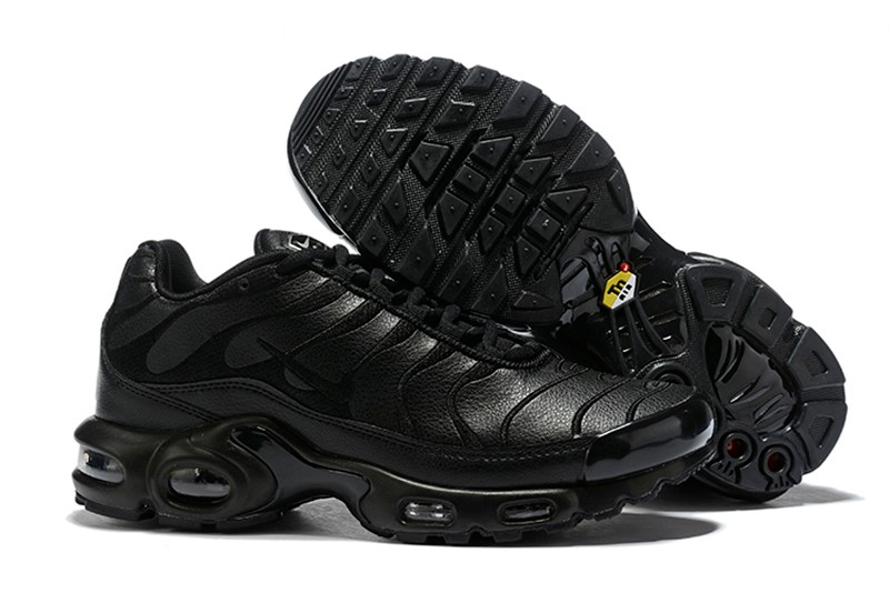 Size 8 - Nike Air Max Plus TN Triple Black for sale online | eBay