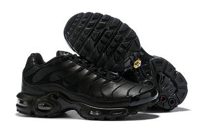 Size 7 - Nike Air Max Plus TN Triple Black for sale online | eBay