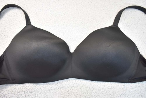 Cacique Bra 46DDD T-Shirt Bra Lightly Lined No Wire Wireless Plus Size Black