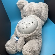 Pottery Barn Baby Twilight Buddies Gray Elephant Nightlight Stars Soft Cuddly