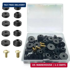 48 PCS Faucet Washer Assortment Kit Outdoor Faucet Repair Kit with Brass Screws