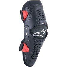 Alpinestars Youth Black/Red SX1 Knee Guards -...