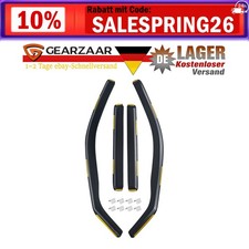 Windabweiser Regenabweiser Satz kompatibel mit BMW X3 E83 Bj. 2003-10 Rauchgrau