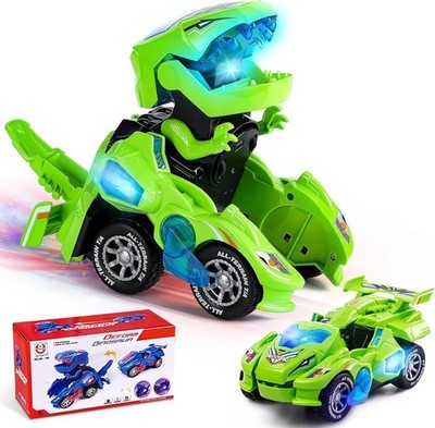 Flexibles Dinosaurier Auto mit Universalrad für fantasievolles Spielen