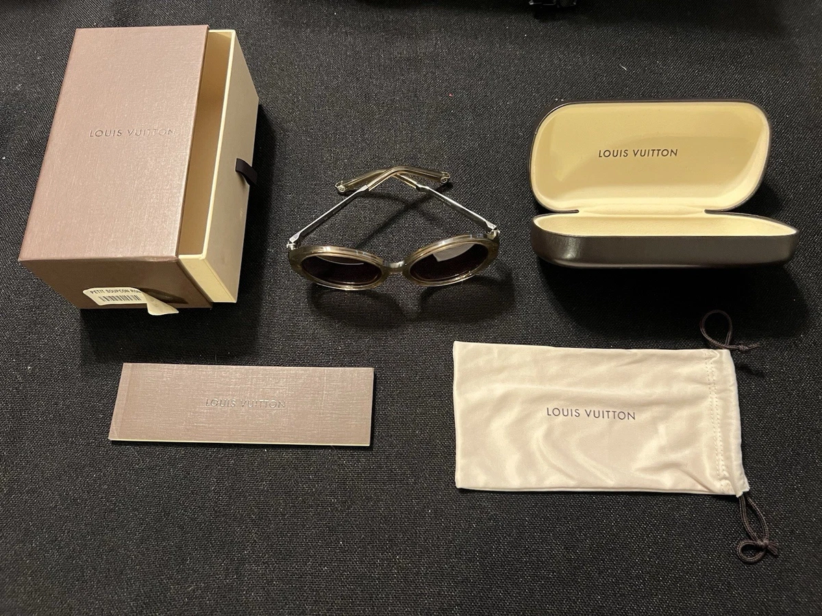 Louis Vuitton • “Ursula Strass Speckled” Sunglasses Louis Vuitton Brown Plastic Frame Sunglasses for Women for  main image 3