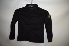 Stone Island Junior Black Over Shirt Jacket S...