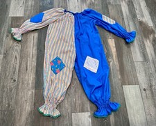 Vintage Homemade Halloween Clown Suit Full Bo...