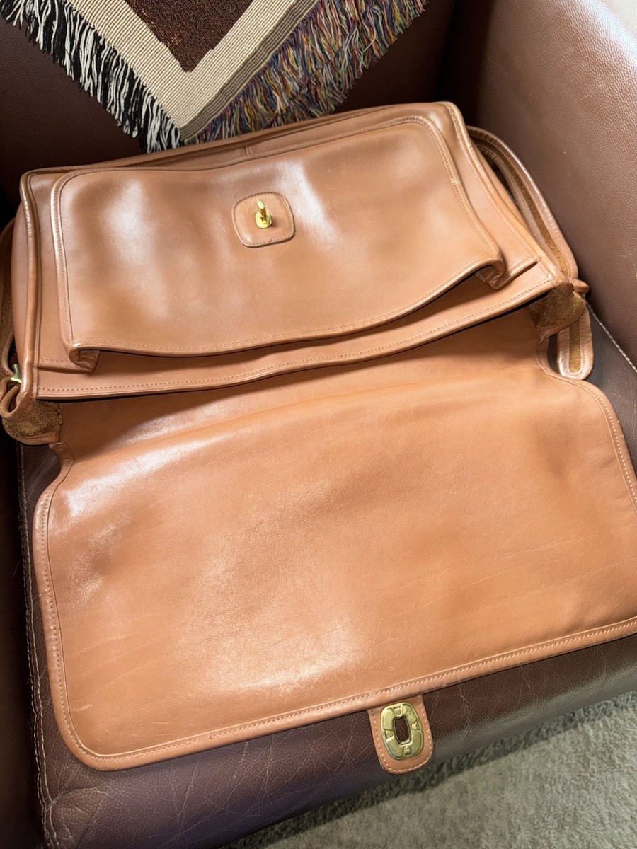 Vintage Coach Metropolitan Briefcase 5180 British Tan | eBay