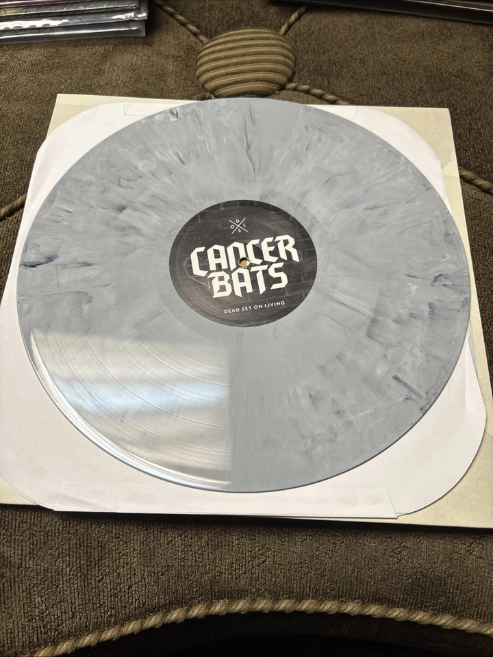 Cancer Bats- Dead Set On Living Limited Grey Marble Vinyl 2012 - Image 4 of 4