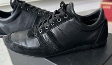 Dolce & Gabbana CS0904 Classic Trainer Herren Sneaker Schwarz Leder EU 41 …