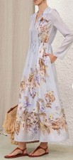 ZIMMERMANN-BNWT-COCO BILLOW MAXI DRESS Size 1 AUS 10 US 4 RRP $1150