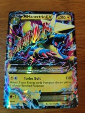 Pokémon M Manectric EX Mega Ultra Rare Holo 24/119 XY - Phantom Forces on eBay
