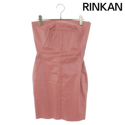 Rick Owens RP02D3567 Coated Mini Dress One Piece Women's 40 Used 07ca063a8f3fb11