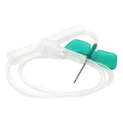 Schmetterlingskanüle Ecoflo 21G grün (1 Stk