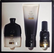 Oribe Gold Lust Set Shampoo 8.5oz, Conditioner 6.8oz , Hair Oil 1.7 oz-New 