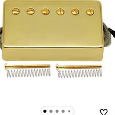 FLEOR Alnico5 Guitar Humbucker Pickup Golden Neck Pickup