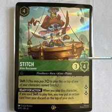 Disney Lorcana TCG Stitch - Alien Buccaneer 8/P2 EN 6 PROMO Sealed