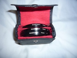 Quantaray 72mm Close-Up Set +1,+2,+4 Filter, (72mm Threaded Filter) - Set Of 3