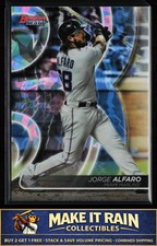 Jorge Alfaro 2020 Bowman's Best Refractor #24 Miami Marlins Baseball