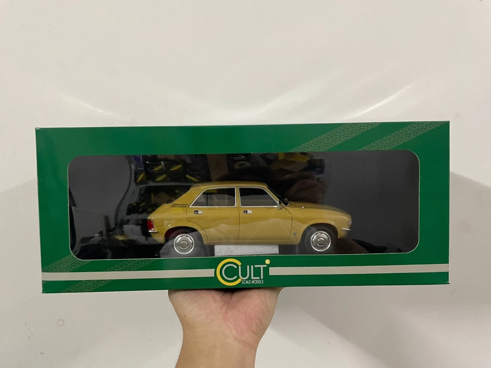Cult Models! 1:18 Scale Resin Model Car Austin Allegro Harvest Gold 1973 New - Image 4 of 4