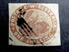nystamps British Australian States Western Australia Stamp #5 Used $400 A17y2462