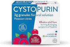 Image of Cystopurin Cranberry Cystitis Relief 6 Sachets – Low Sodium Urinary Support