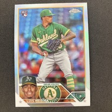 Luis Medina 2023 Topps Chrome Update Refractor Rookie #USC2 Oakland Athletics